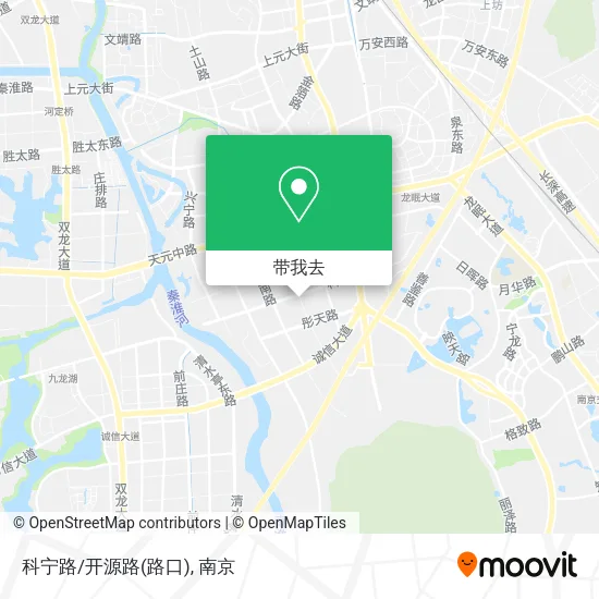 科宁路/开源路(路口)地图