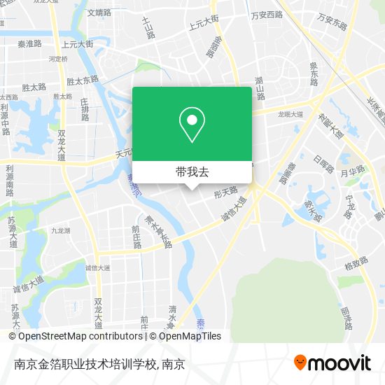 南京金箔职业技术培训学校地图