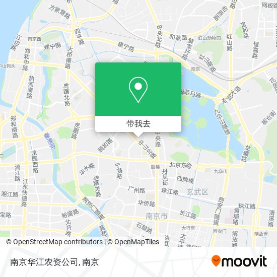 南京华江农资公司地图
