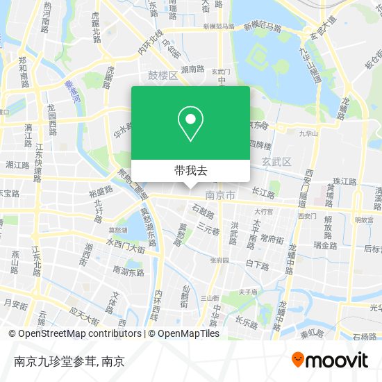 南京九珍堂参茸地图