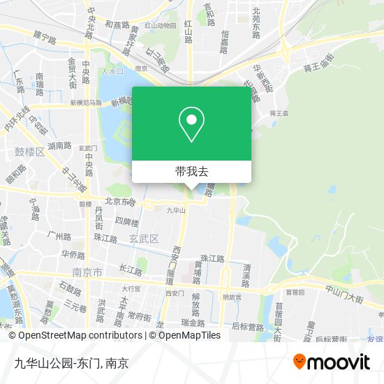 九华山公园-东门地图
