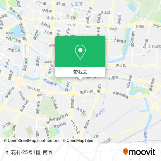 红花村-25号1幢地图