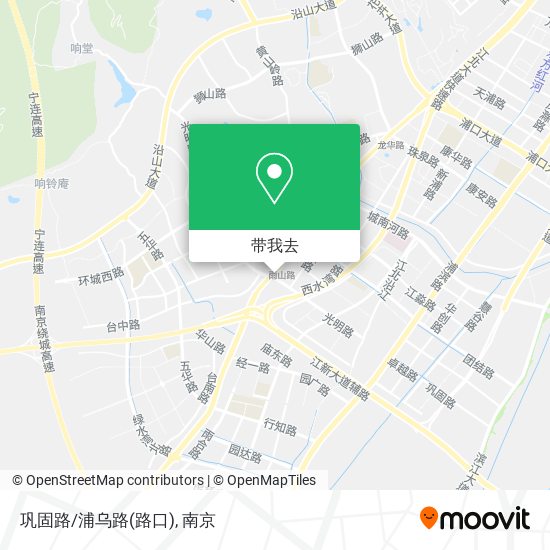 巩固路/浦乌路(路口)地图