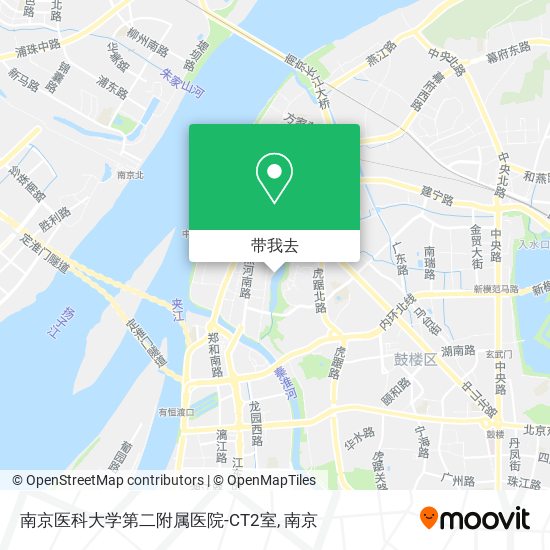 南京医科大学第二附属医院-CT2室地图
