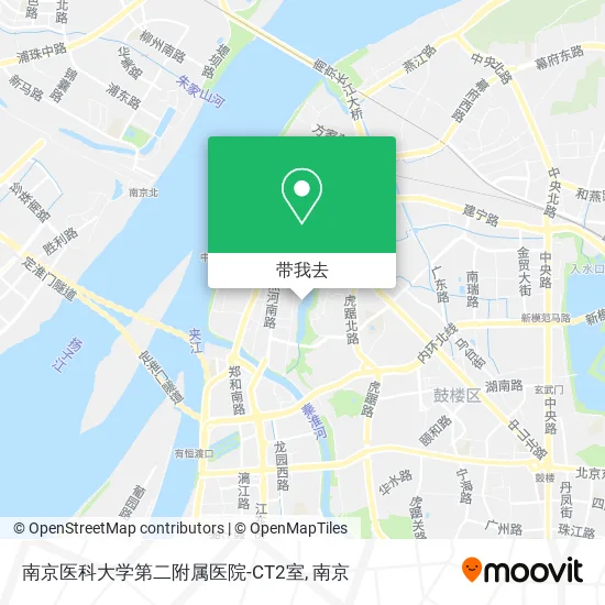 南京医科大学第二附属医院-CT2室地图