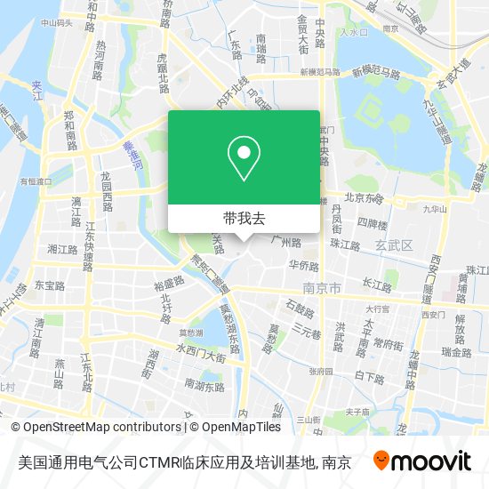 美国通用电气公司CTMR临床应用及培训基地地图