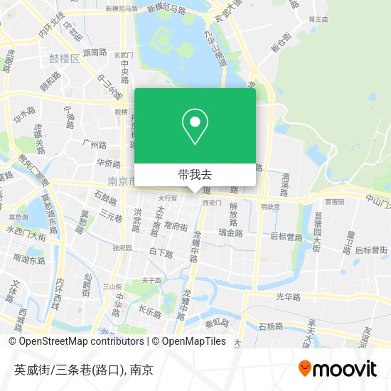 英威街/三条巷(路口)地图