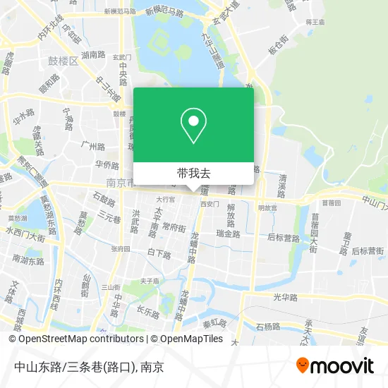 中山东路/三条巷(路口)地图