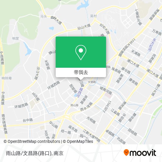 雨山路/文昌路(路口)地图