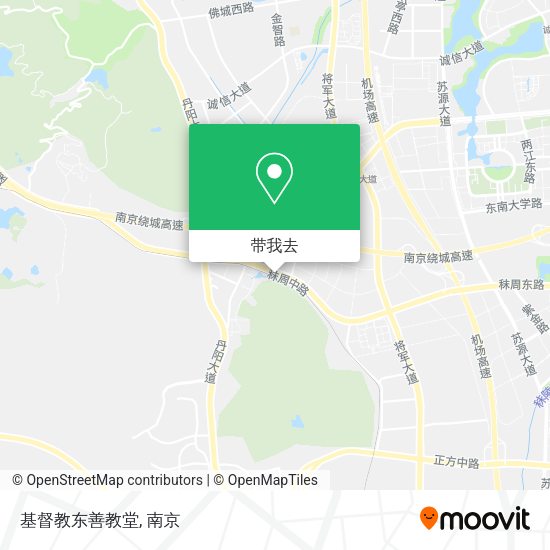 基督教东善教堂地图
