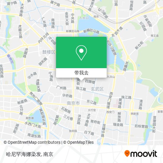 哈尼罕海娜染发地图