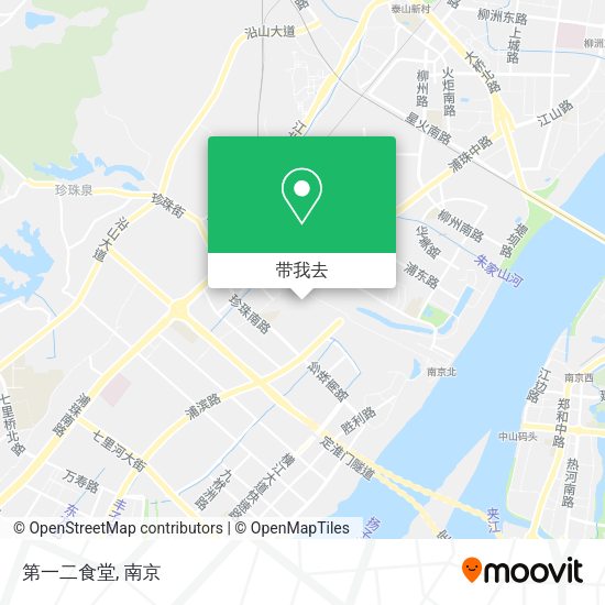 第一二食堂地图