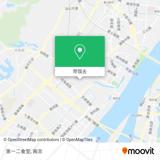 第一二食堂地图