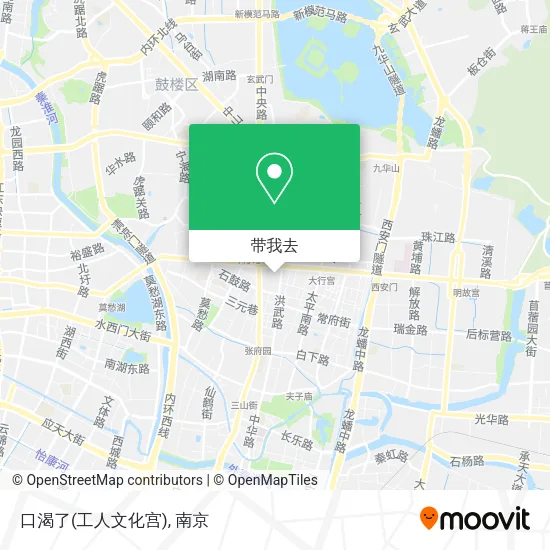 口渴了(工人文化宫)地图