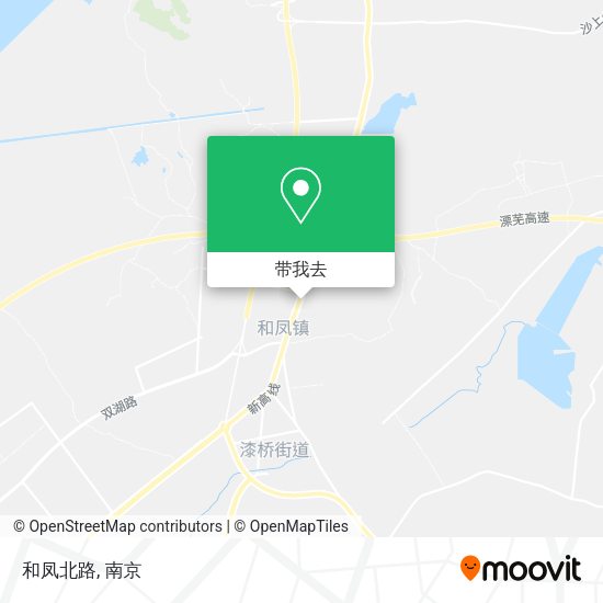 和凤北路地图