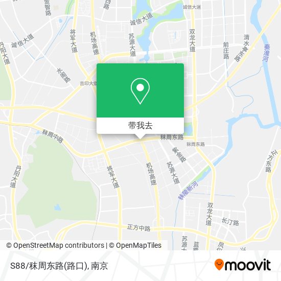 S88/秣周东路(路口)地图