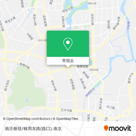 南庄枢纽/秣周东路(路口)地图