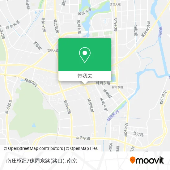 南庄枢纽/秣周东路(路口)地图