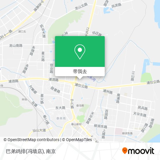 巴弟鸡排(冯墙店)地图