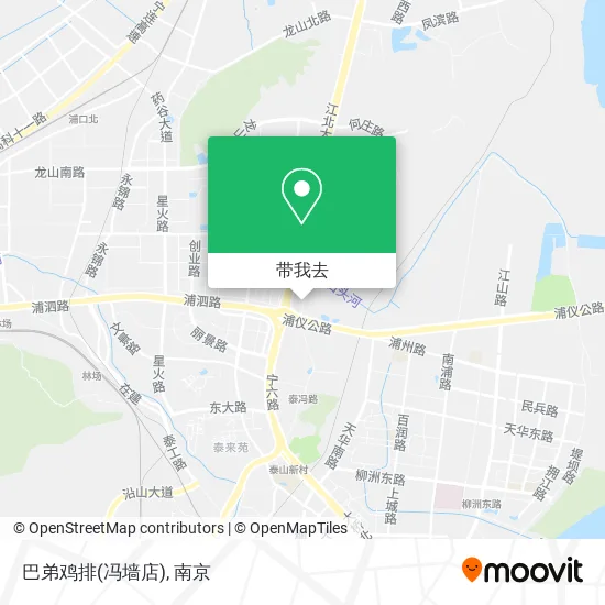 巴弟鸡排(冯墙店)地图