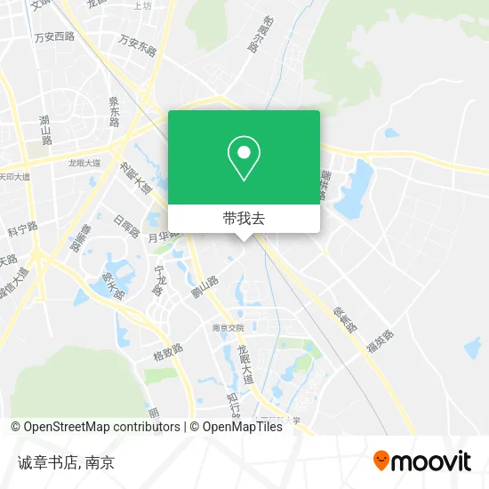 诚章书店地图