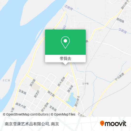 南京雪康艺术品有限公司地图