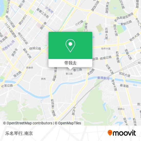 乐名琴行地图