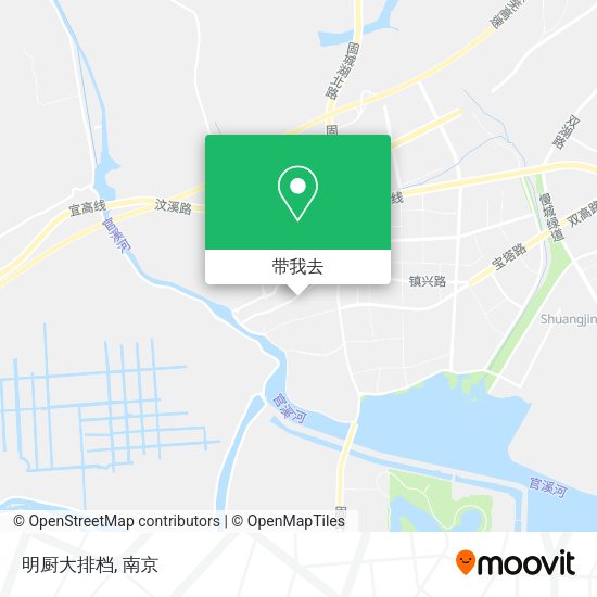 明厨大排档地图
