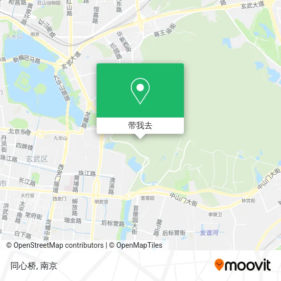 同心桥地图