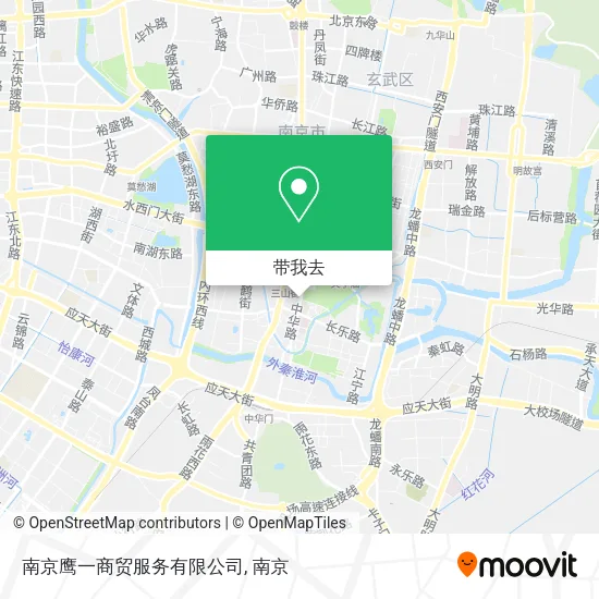 南京鹰一商贸服务有限公司地图