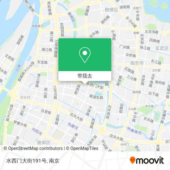 水西门大街191号地图