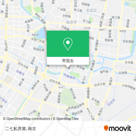 二七私房菜地图