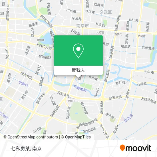 二七私房菜地图