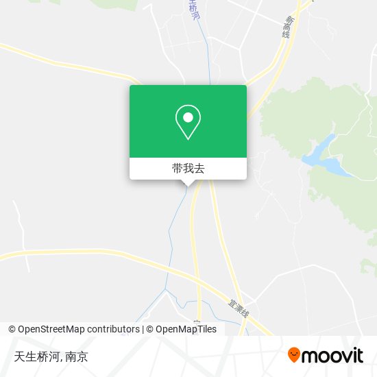 天生桥河地图