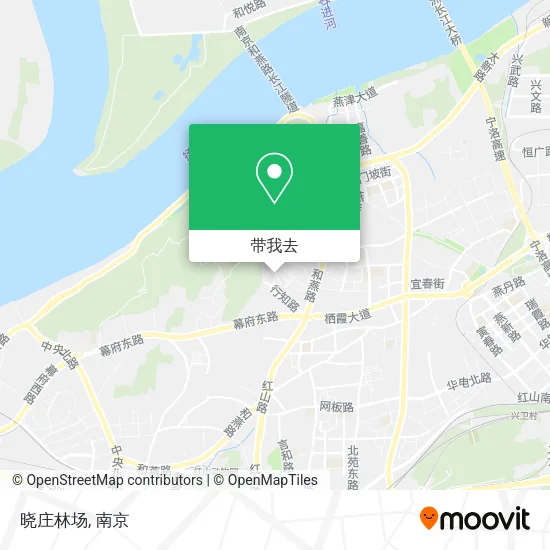 晓庄林场地图