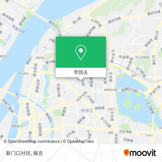 新门口社区地图