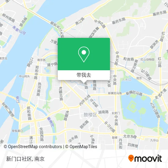 新门口社区地图