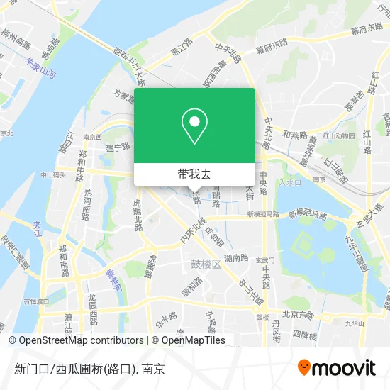 新门口/西瓜圃桥(路口)地图