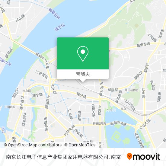 南京长江电子信息产业集团家用电器有限公司地图