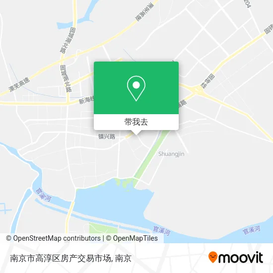 南京市高淳区房产交易市场地图