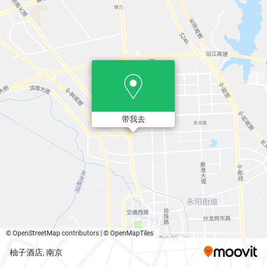 柚子酒店地图
