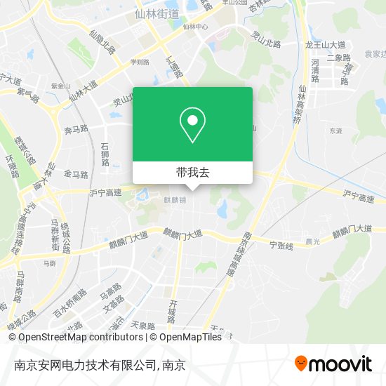南京安网电力技术有限公司地图