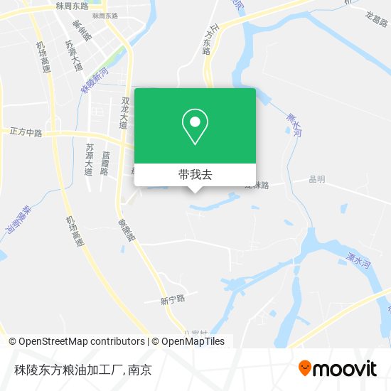 秼陵东方粮油加工厂地图