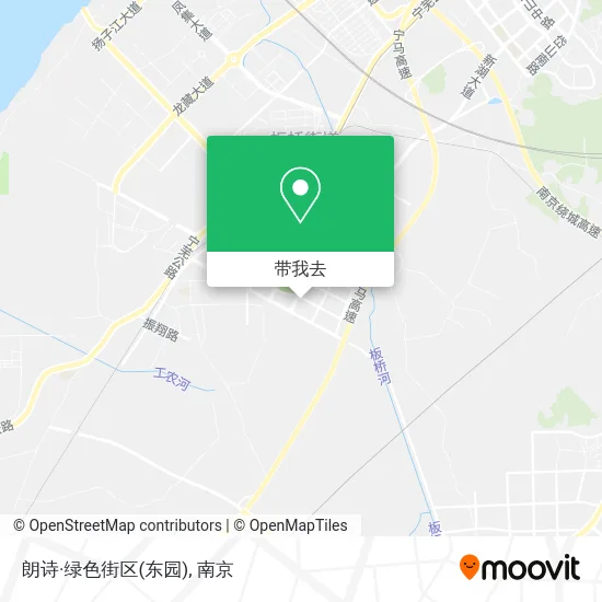 朗诗·绿色街区(东园)地图