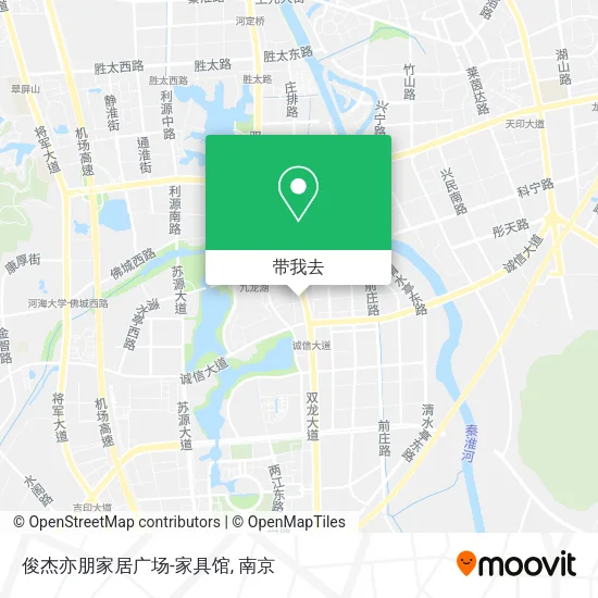 俊杰亦朋家居广场-家具馆地图
