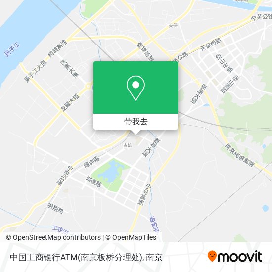 中国工商银行ATM(南京板桥分理处)地图