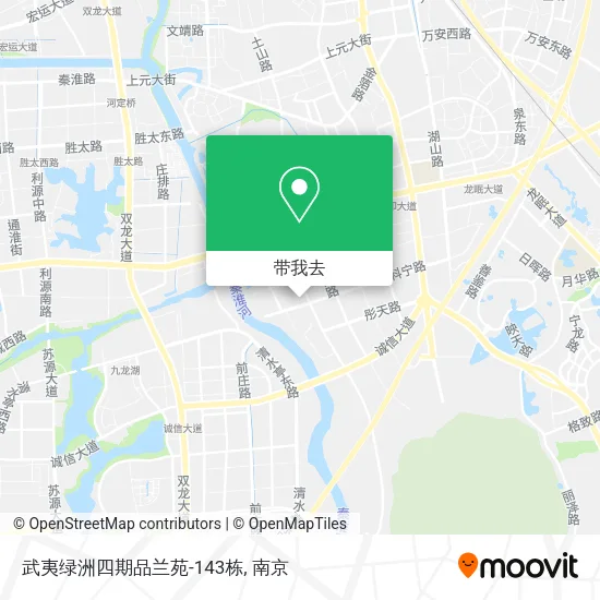 武夷绿洲四期品兰苑-143栋地图