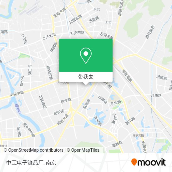 中宝电子漆品厂地图