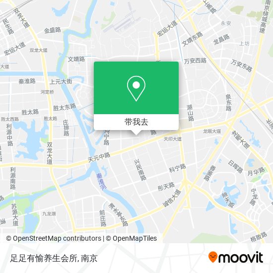 足足有愉养生会所地图