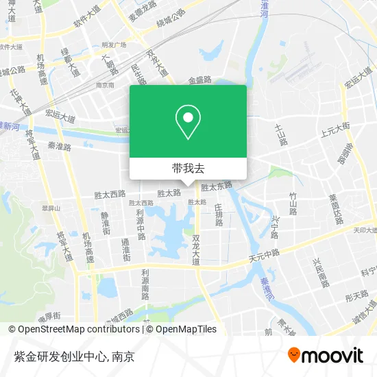 紫金研发创业中心地图